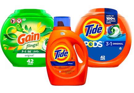 3 Laundry Care Items