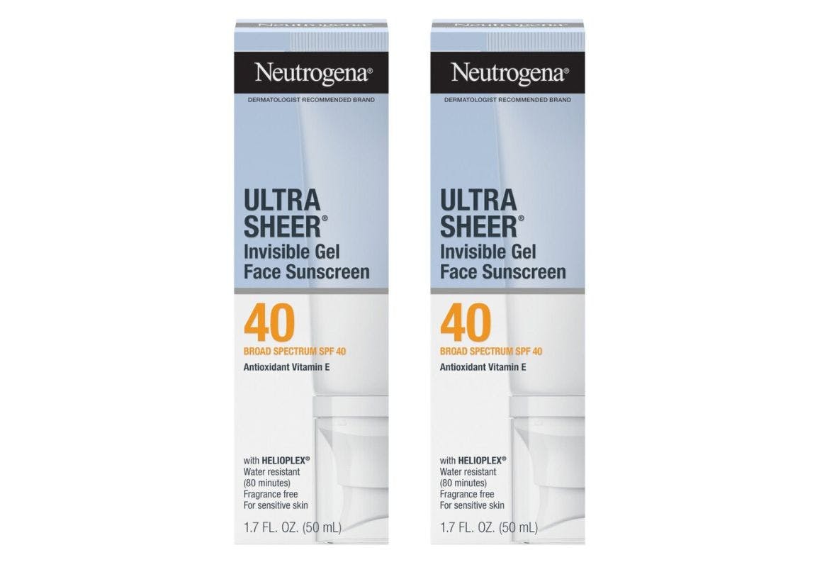 2 Neutrogena Face Sunscreens