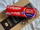 colgate purple toothpaste 