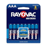 Rayovac AAA Batteries 8-Pack
