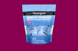 Neutrogena Makeup Remover Singles, Just $4.81 After Amazon Coupon card image