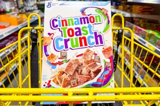 general mills cereal in shopping cart