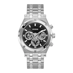 GUESS Silver-Tone Multifunction Watch