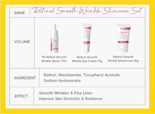 AliExpress Retinol Skin Care Set, 3 ct