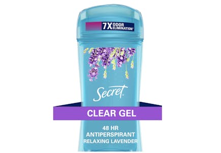 3 Secret Deodorants