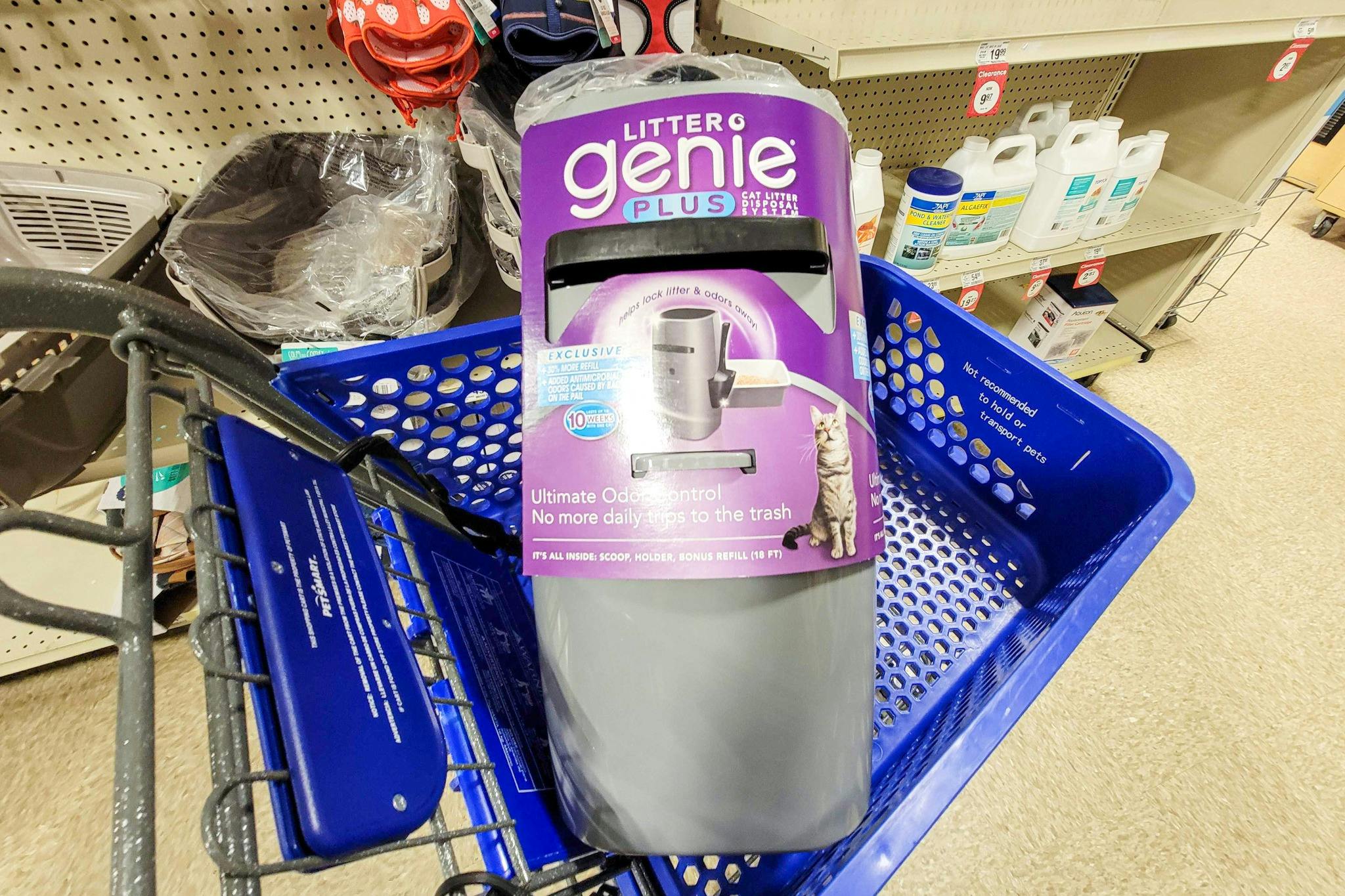 Save 8 on Litter Genie Refills and 6 on a Litter Genie System at