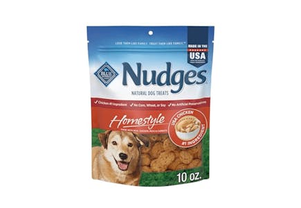 Blue Buffalo Nudges Dog Treats