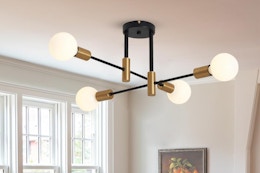 4-Light Sputnik Chandelier, Only $9.94 on Amazon card image