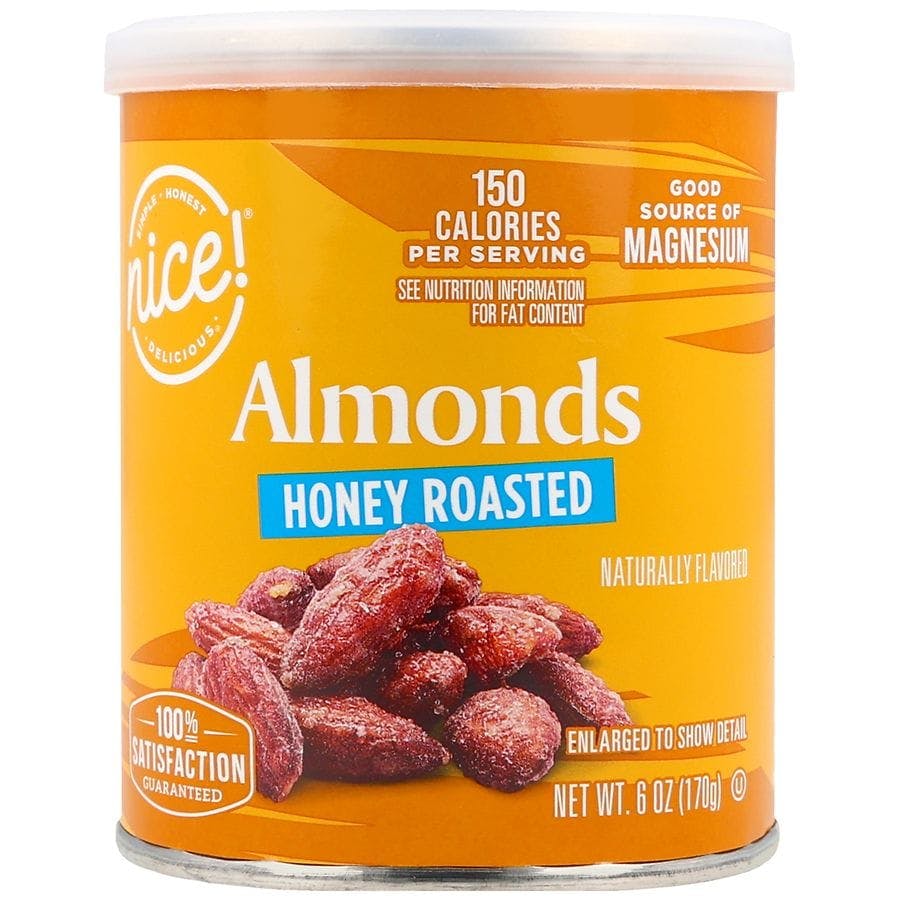 2 Nice! Almonds Canisters
