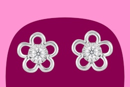 Sterling Silver Diamond Lab Earrings, Only $19.99 Shipped (Reg. $100) card image