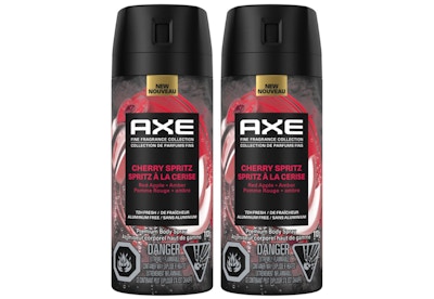 2 AXE Premium Body Sprays