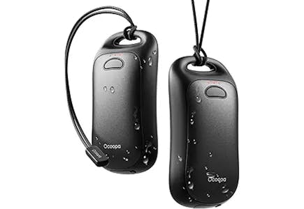 Black Hand Warmer 2-Pack