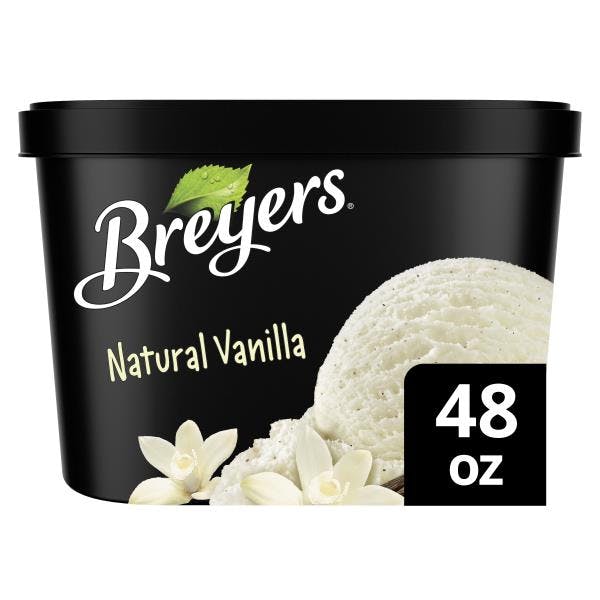 2 Breyers Ice Cream Tubs