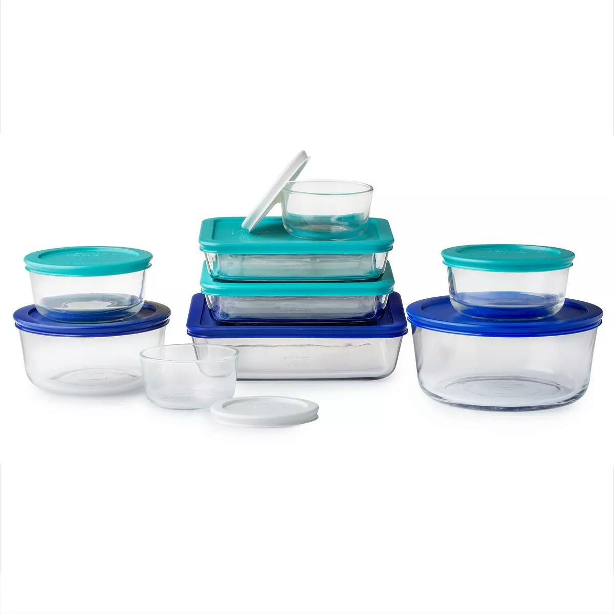 Pyrex Glass Storage Set