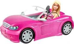 Barbie Convertible & Doll Playset