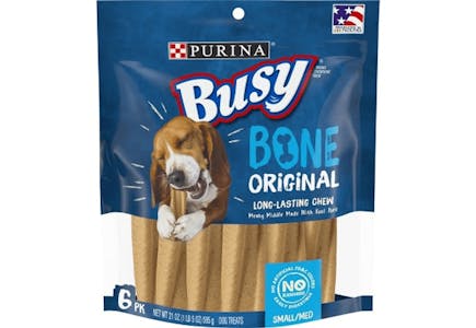 2 Purina Busy Bone Dog Treats
