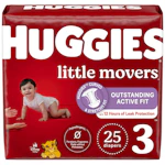 3 Huggies Little Movers Diaper Packs