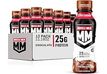 Muscle Milk Protein Shake 12-Pack