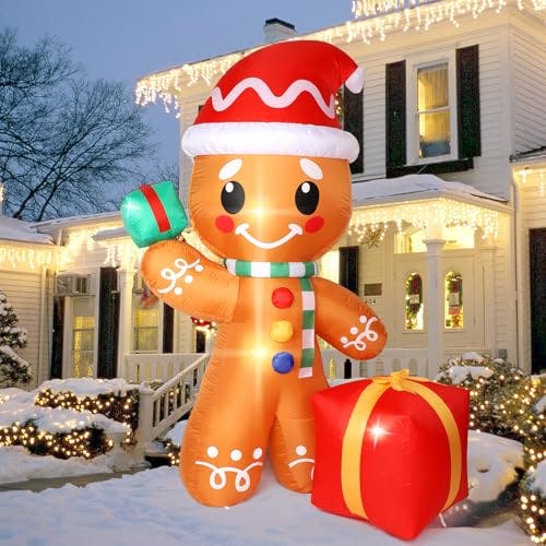 Gingerbread Christmas Inflatable