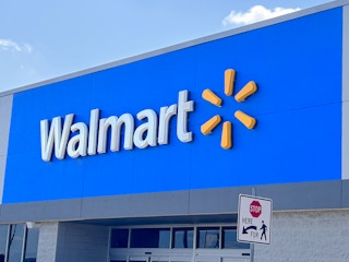 Walmart outdoor sign