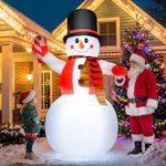 8-Foot Inflatable Snowman