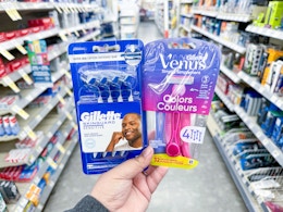 Packs of Gillette and Venus Disposable Razors, Only $2.99 Each at Walgreens card image