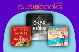 Start Listening With 3 Free Books and a One Month Trial at Audiobooks.com card image