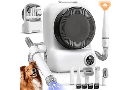 Pet Grooming Vacuum and Dryer