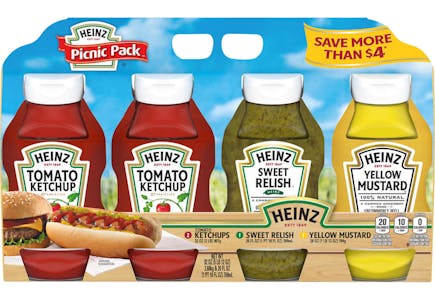 Heinz Condiments 4-Pack