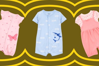 Walmart Carter's baby rompers