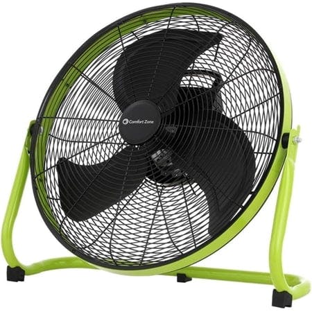 Comfort Zone Industrial Floor Fan