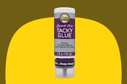 a tacky glue bottle