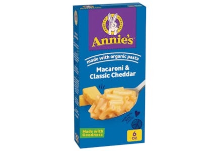 Annie's Macaroni and Cheese Box