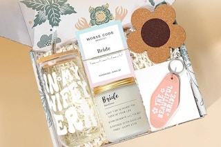 a gift box on a table