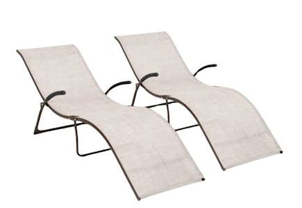 Latitude Run Chaise Lounge Set