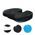 Cooling Gel Memory Foam Seat Cushion