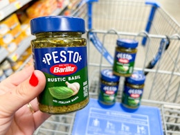 2 Barilla Pesto Sauces, $2.89 Each at Walmart + 1,000 Fetch Rewards Points card image