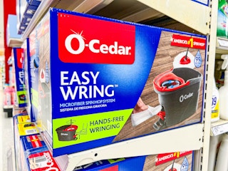 target o-cedar mop system on shelf
