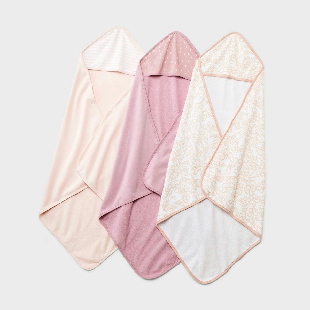 Cloud Island Baby Hooded Towel Set