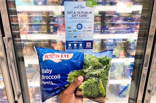 publix birds eye baby broccoli handheld near freezer