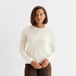Women's Long Sleeve Henley Shirt