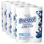Presto! Toilet Paper 24-Pack