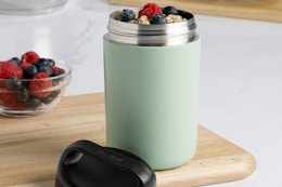 16-Ounce Stainless Steel Food Jar, Only $6.89 for Amazon Prime Members card image