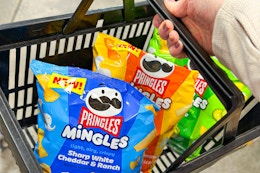 Pringles Mingles Snacks, Only $0.99 at Kroger card image