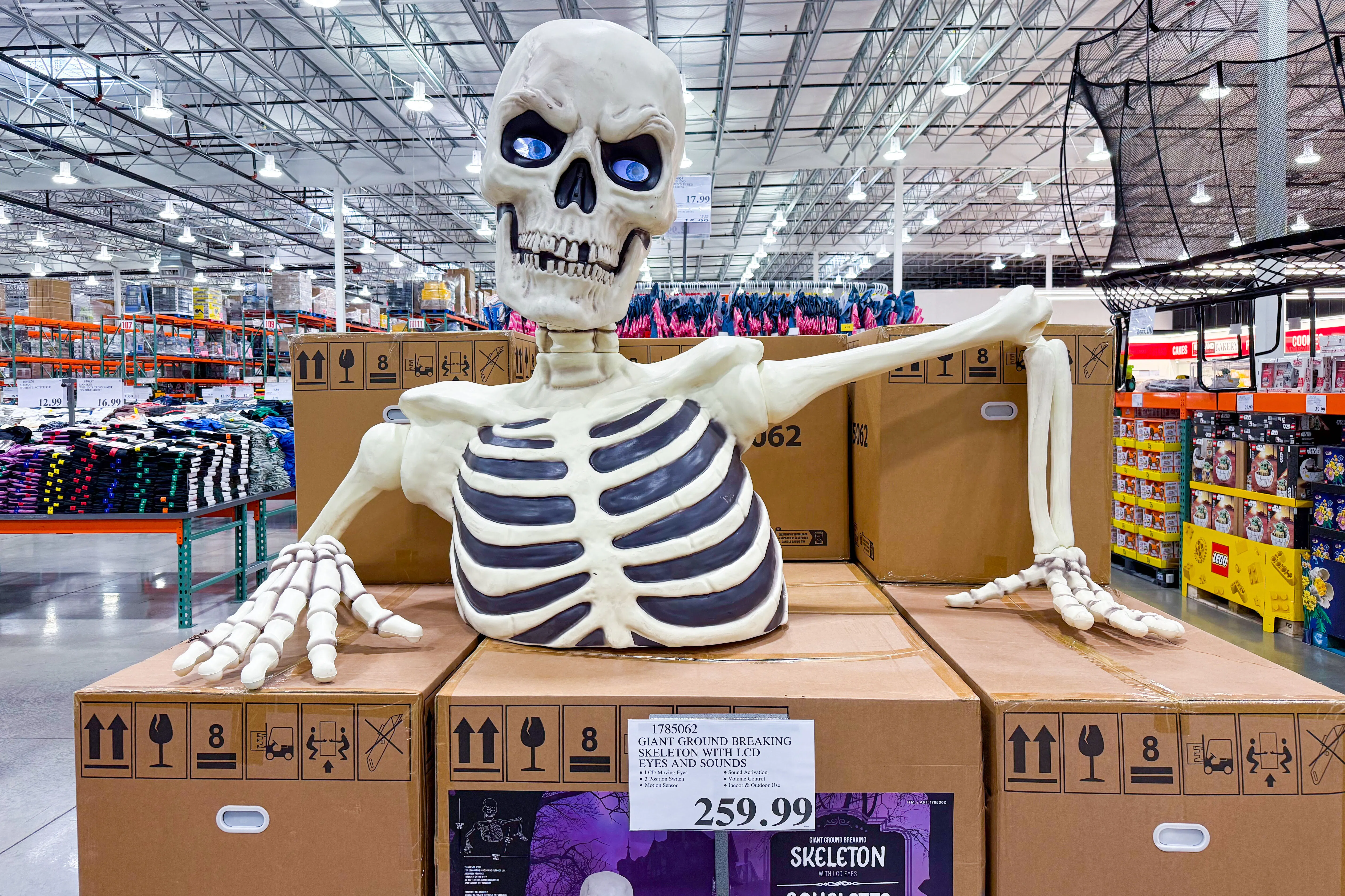 The Giant Ground Breaking Skeleton is Back at Costco and Onl deal at Costco