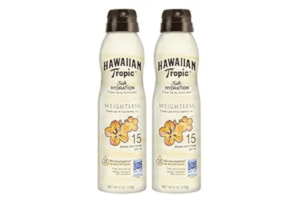 Hawaiian Tropic Sunscreen Spray 2-Pack
