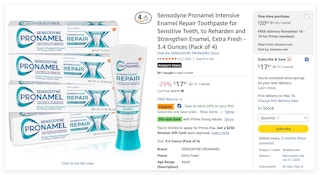 Sensodyne Pronamel Intensive Enamel Repair Toothpaste