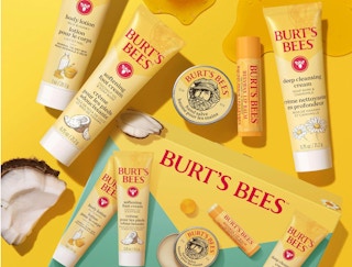 travel-sized Burt's Bees products