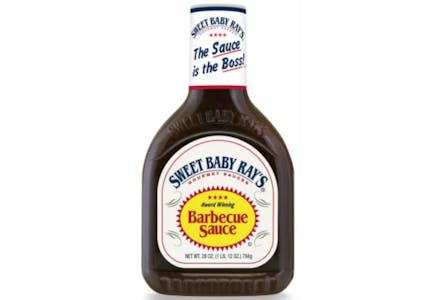 2 Sweet Baby Ray's Barbecue Sauces