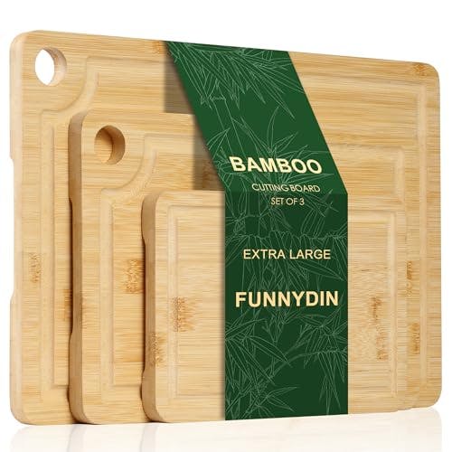 Bamboo Cutting Board Set